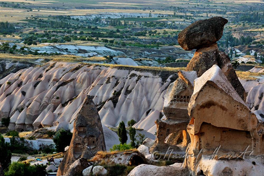 castle rock and tuff rock formations