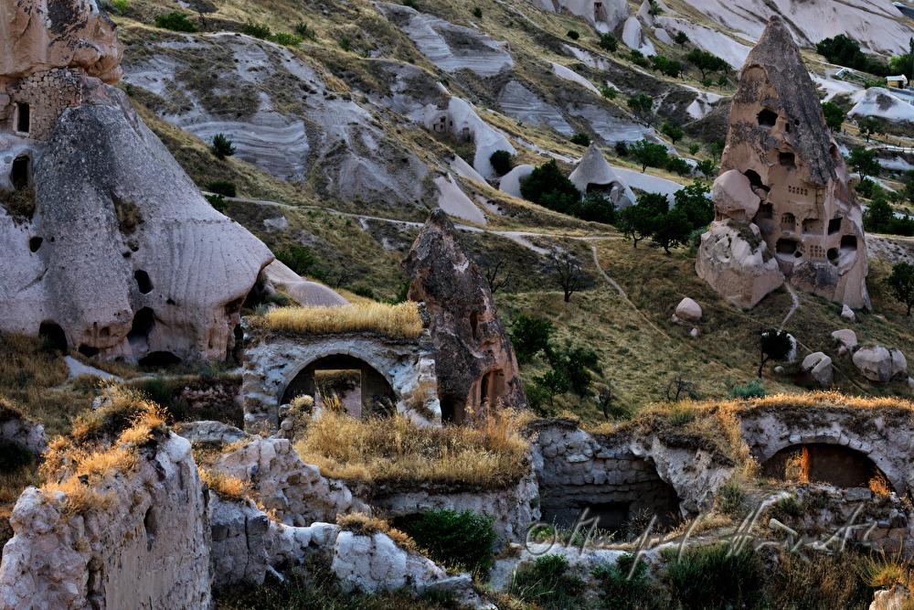 castle rock and tuff rock formations
