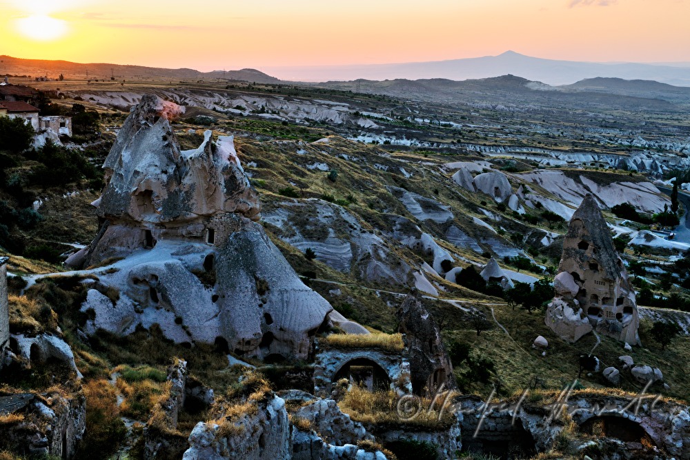cave dwellings in the tuff