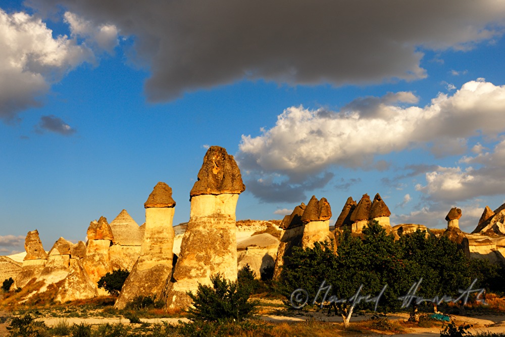 tuff rocks of the mountain range