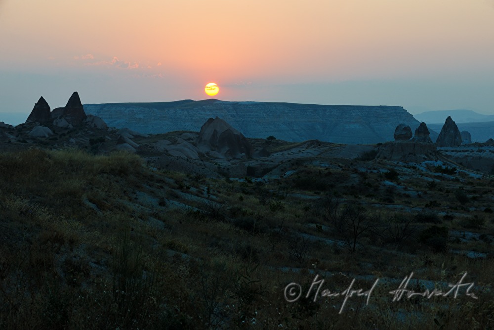 tuff rock formation and mesa