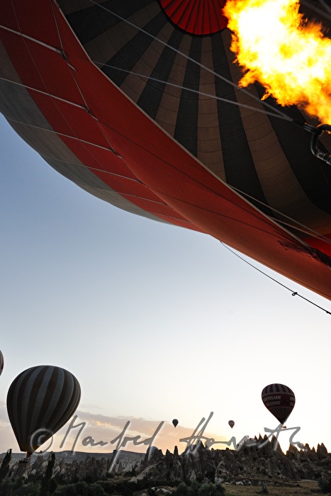 hot-air balloon ride