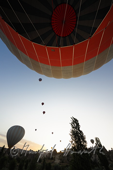 hot-air balloon ride