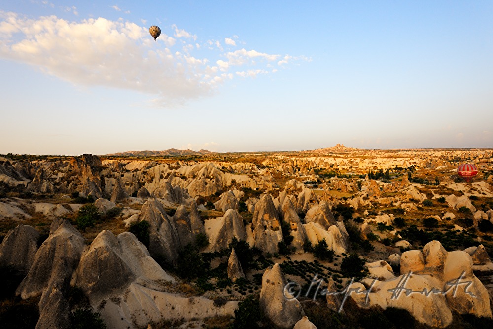 hot-air balloon ride