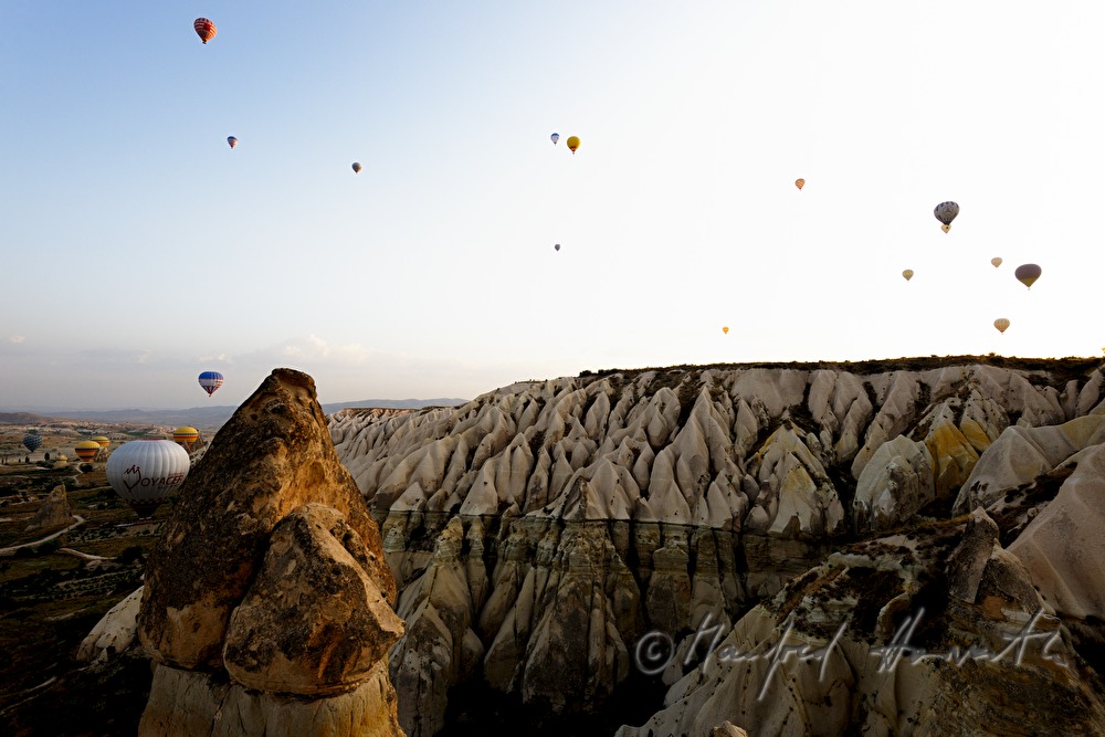 hot-air balloon ride