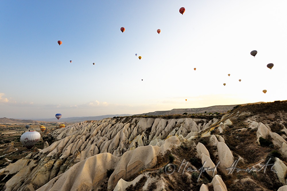 hot-air balloon ride