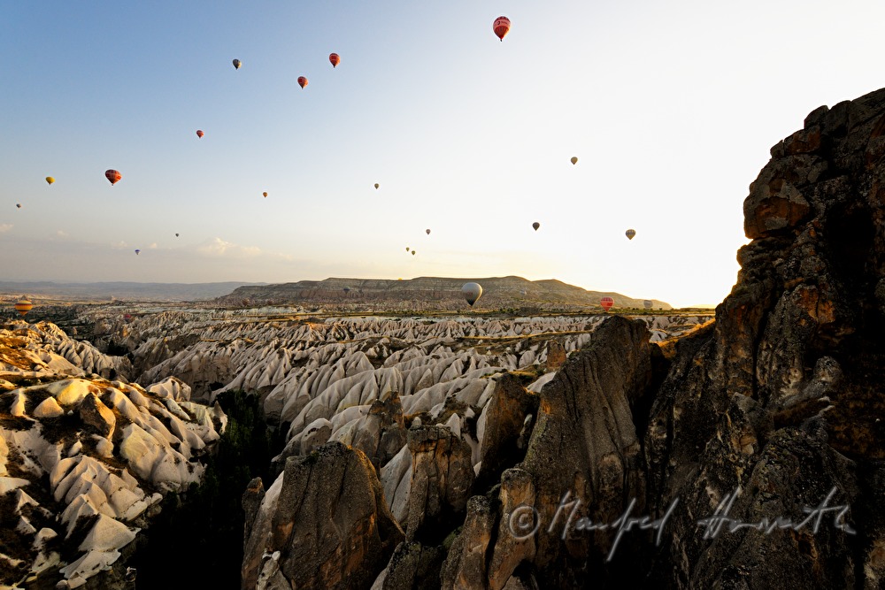 hot-air balloon ride