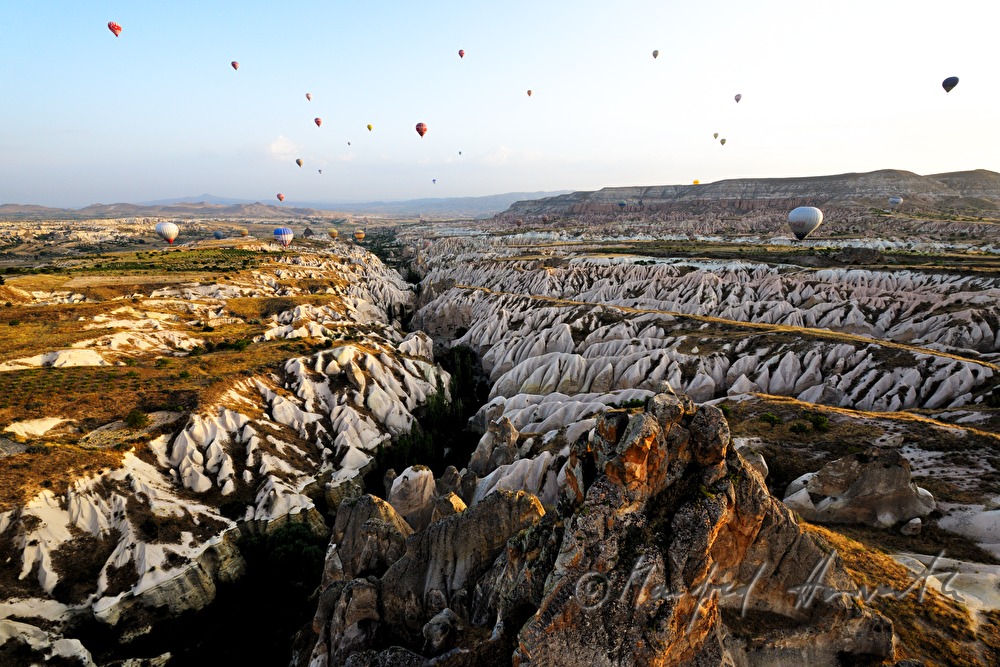hot-air balloon ride