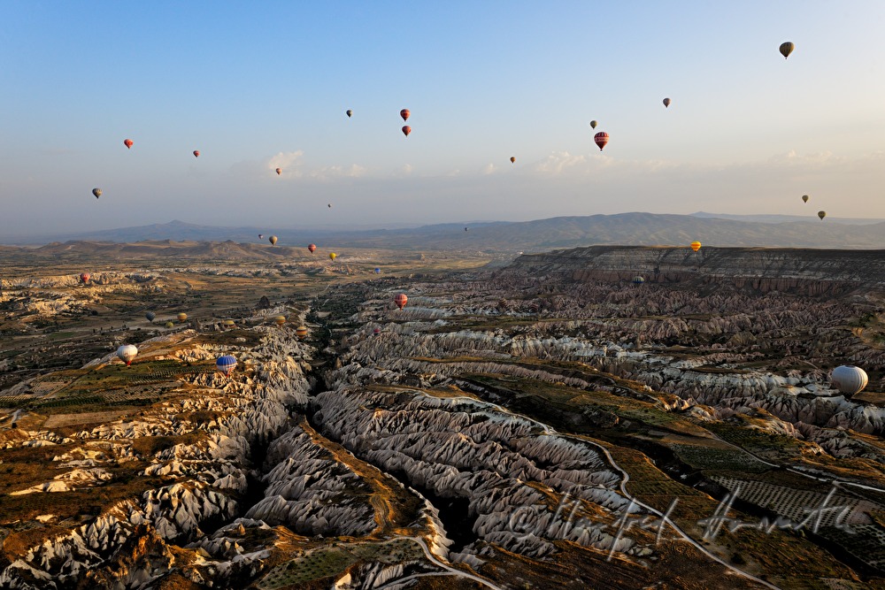 hot-air balloon ride
