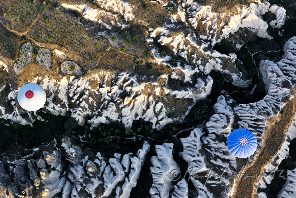 hot-air balloon ride