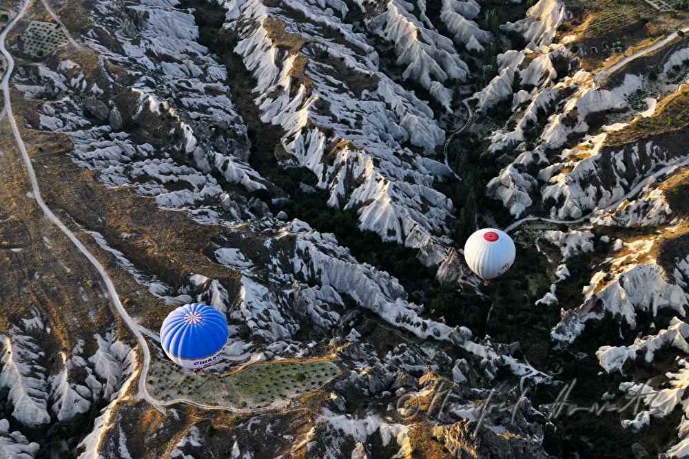 hot-air balloon ride