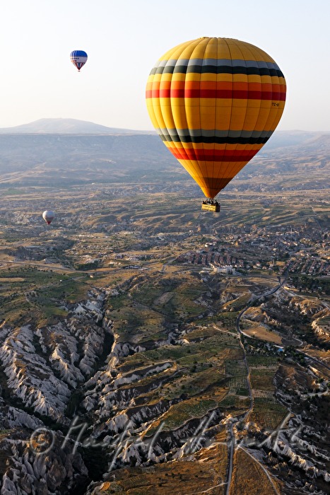 hot-air balloon ride
