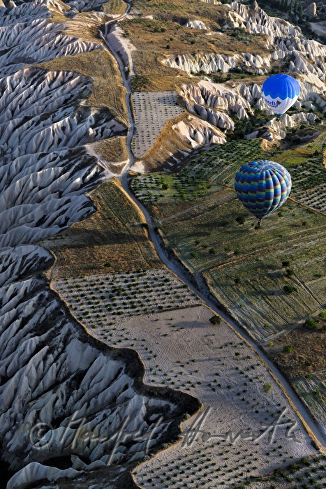 hot-air balloon ride