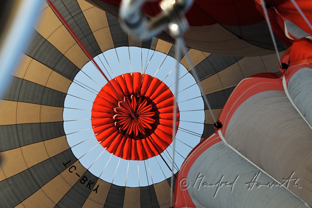 view into the ballon