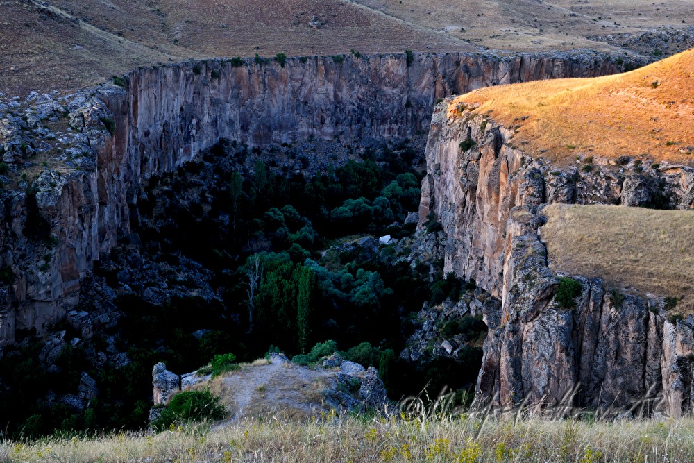 canyon in the Ihlara Valley