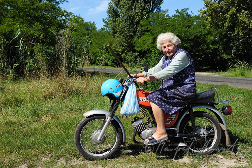 farm woman goes shopping
