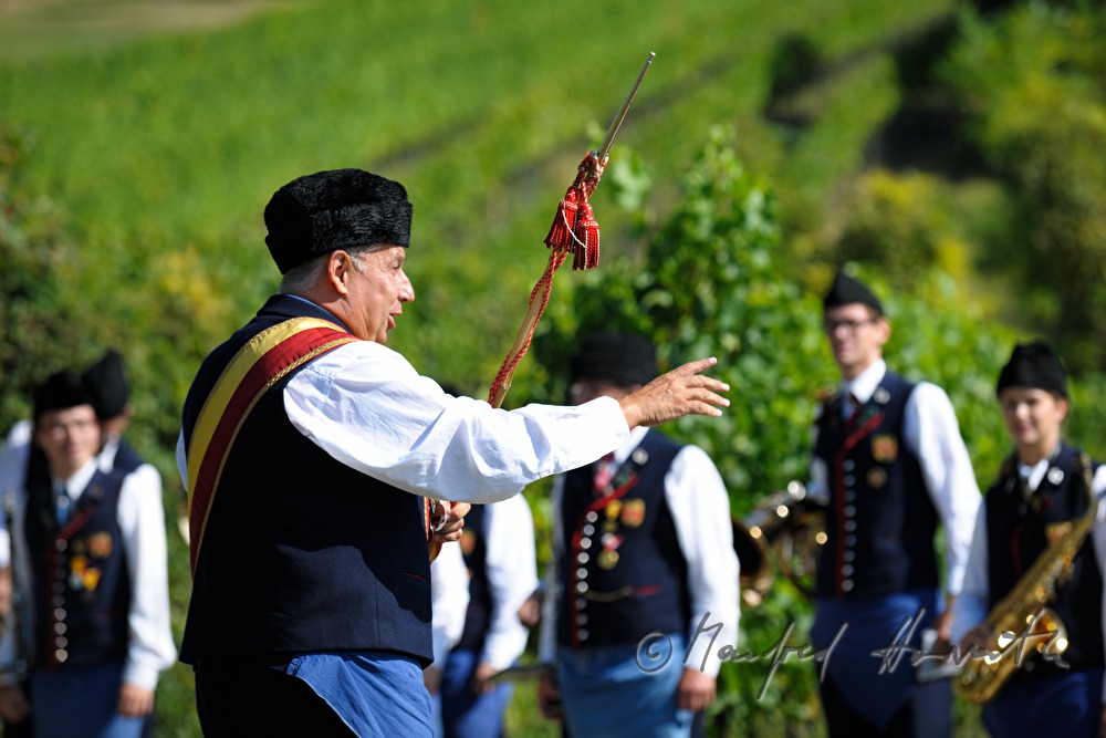folk music band in traditional costumes