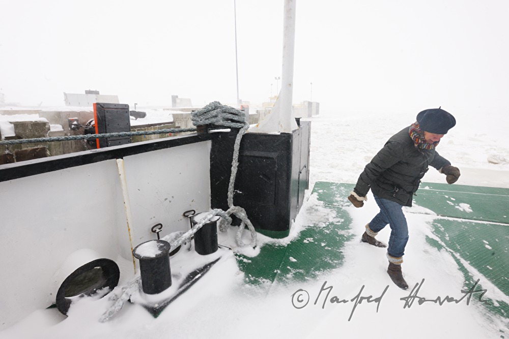 passenger on the icebreaker 