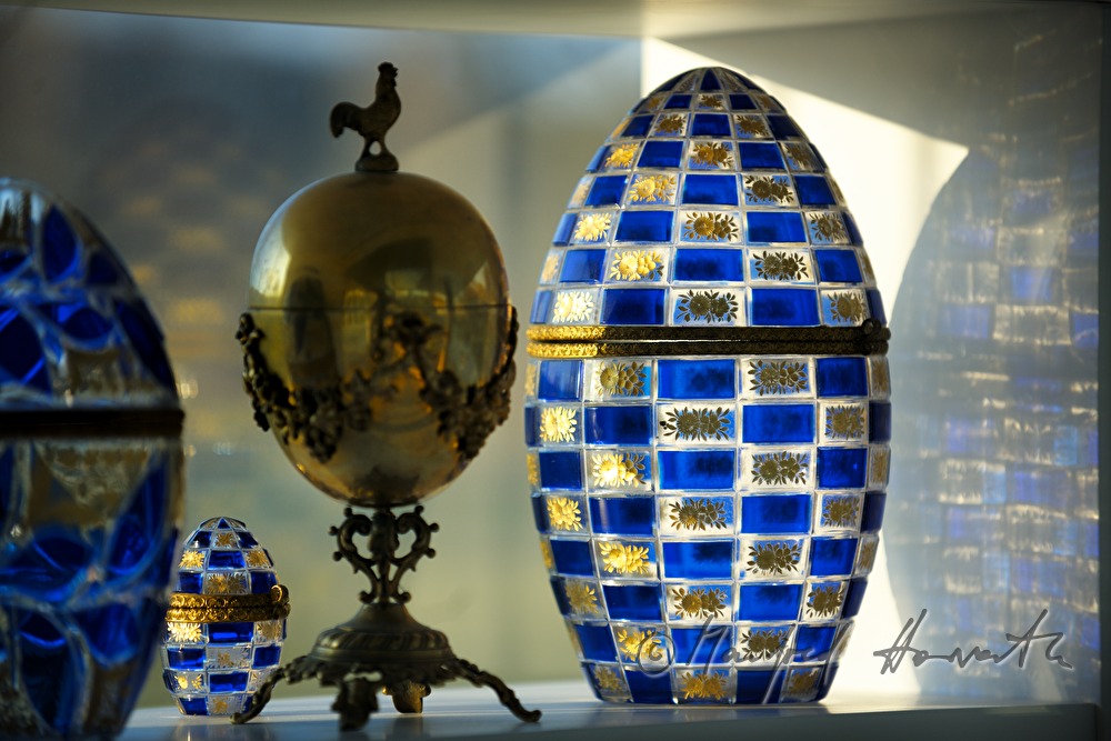 glass eggs in the Egg Museum of Wander Bertoni