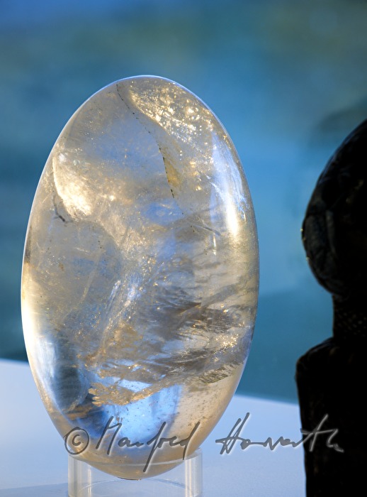 rock crystal egg in the Egg Museum of Wander Bertoni