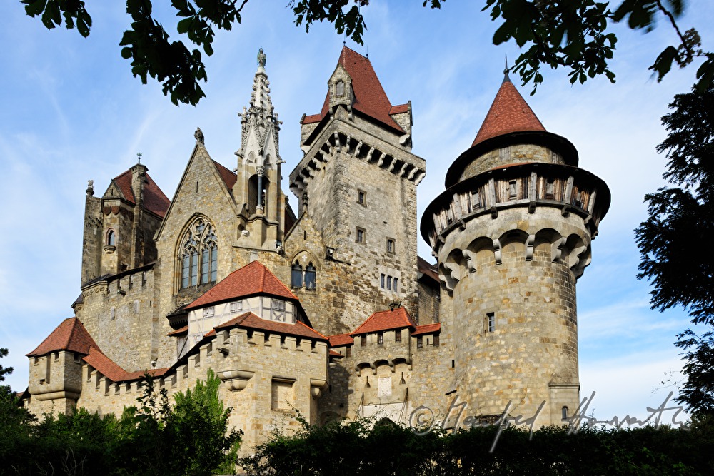 Castle Kreuzenstein in historism style