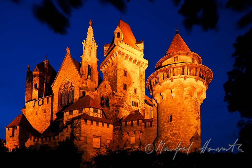 Castle Kreuzenstein in historism style