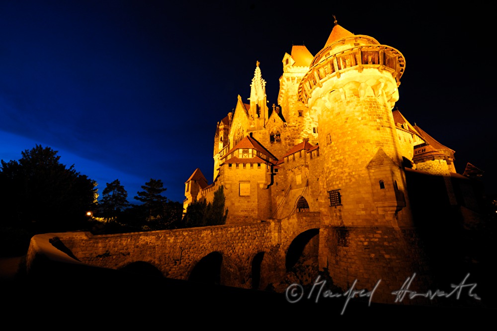 Castle Kreuzenstein in historism style