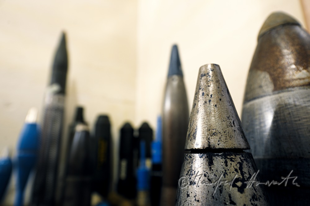 missiles of the dugout Ungerberg U3 of Austrian Armed Forces