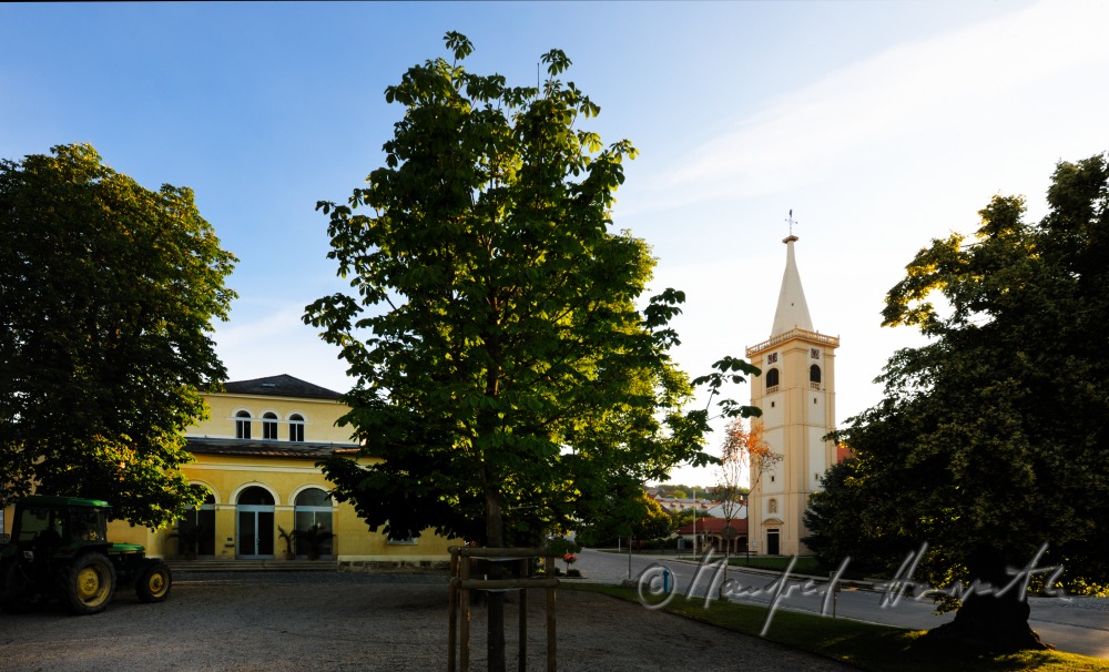 bath house of the Esterhazy Court and church
