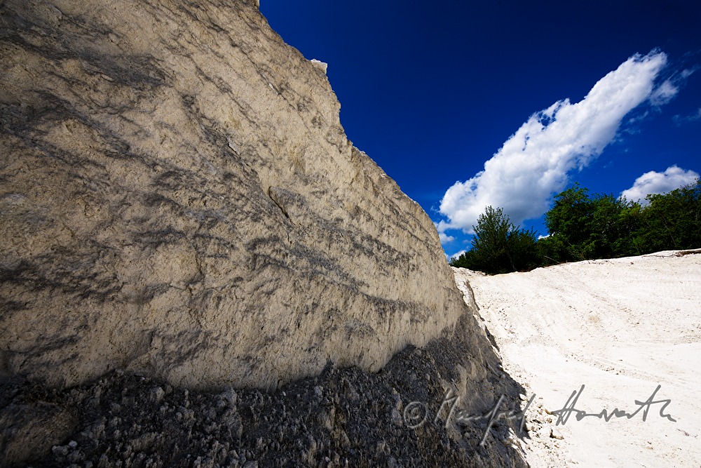 quarry for chalkproduction