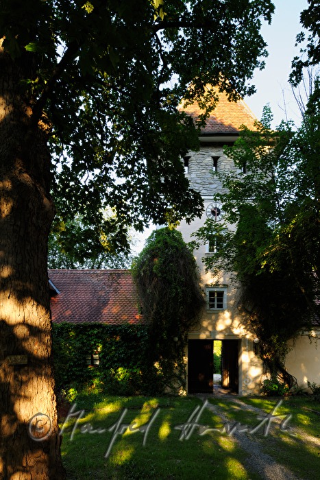 clock tower and main entrance