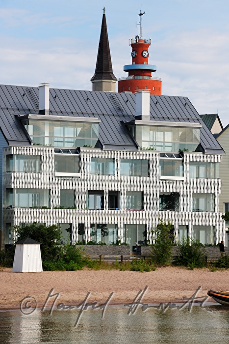 view from the south to the center