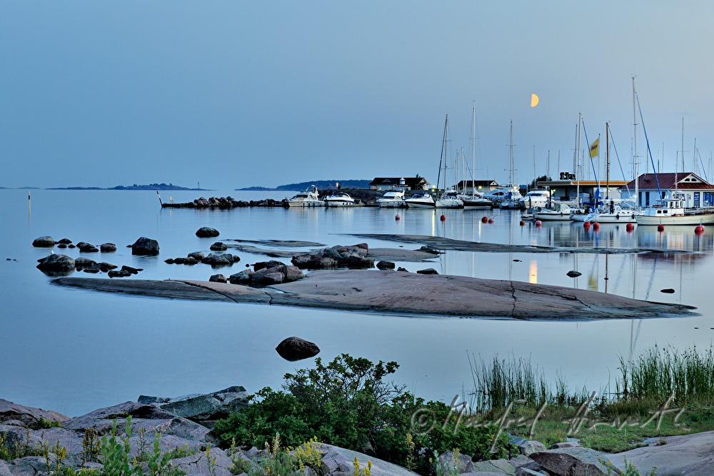 spit and granite islands in the Baltic Sea