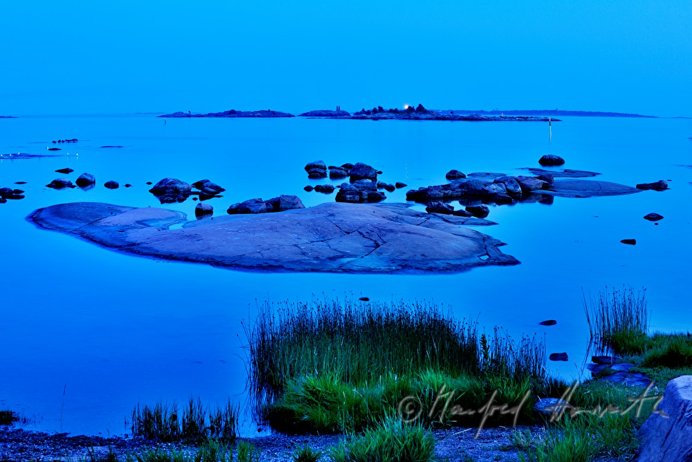 spit and granite islands in the Baltic Sea