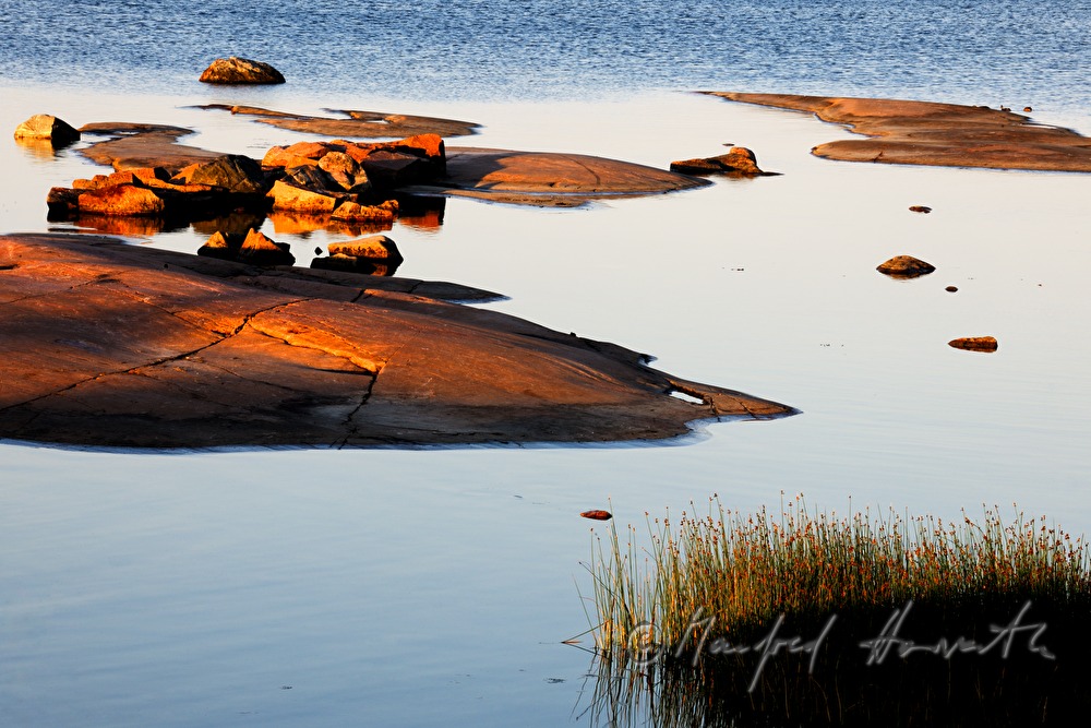 spit and granite islands in the Baltic Sea