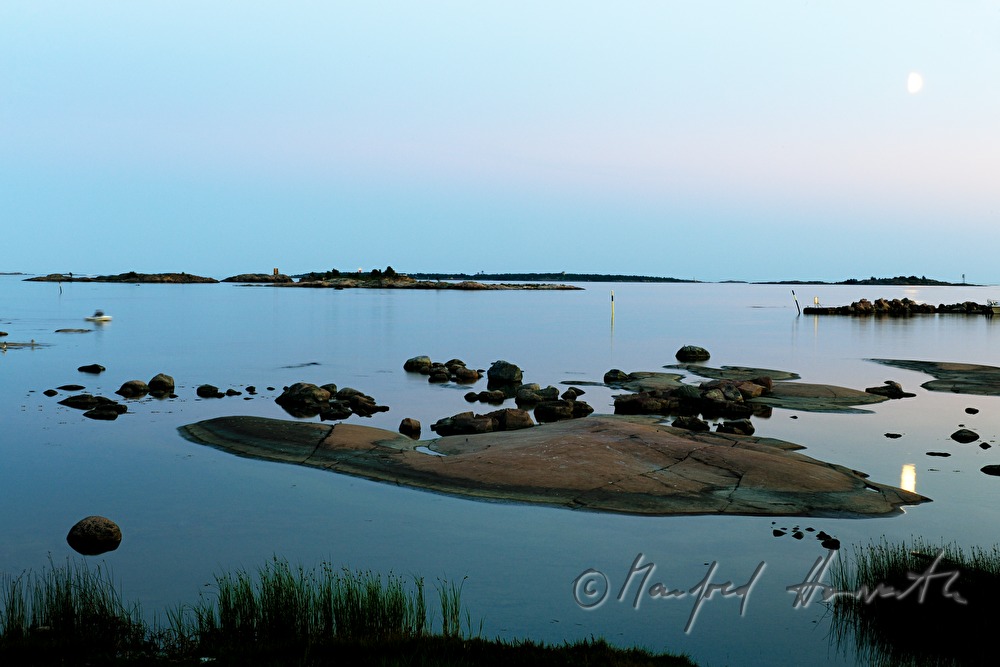 spit and granite islands in the Baltic Sea