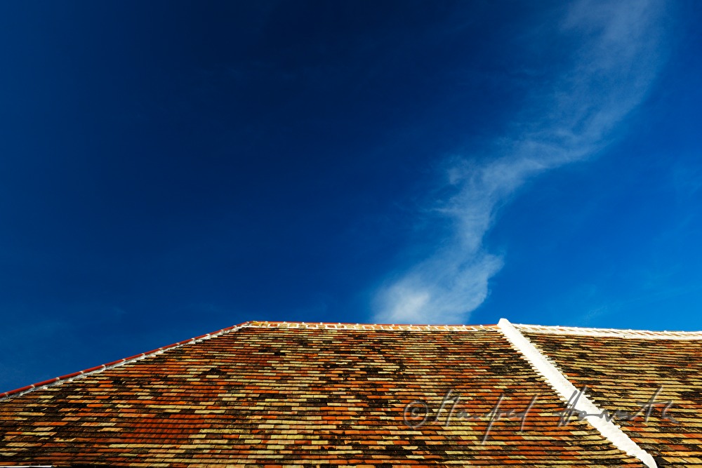 roof of a pannonian building