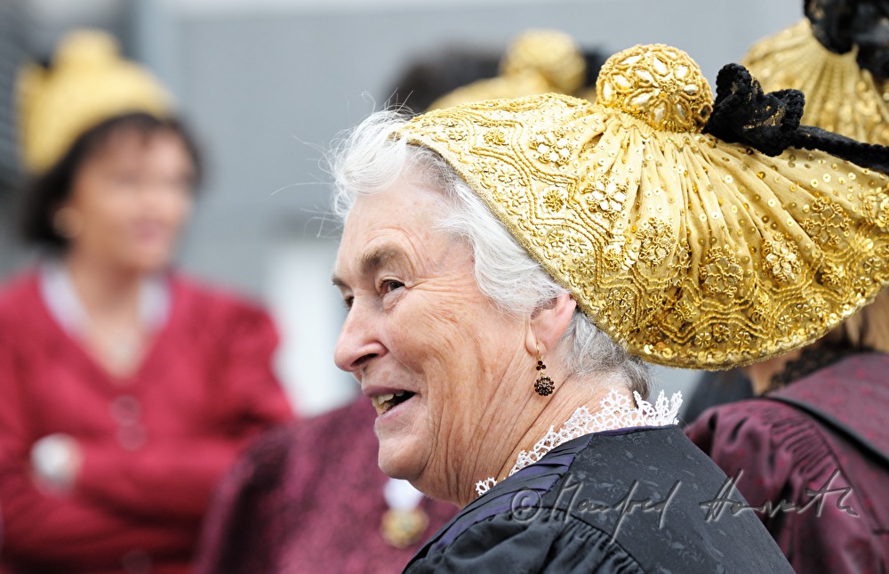 woman from Mühlviertel in typical traditional costume