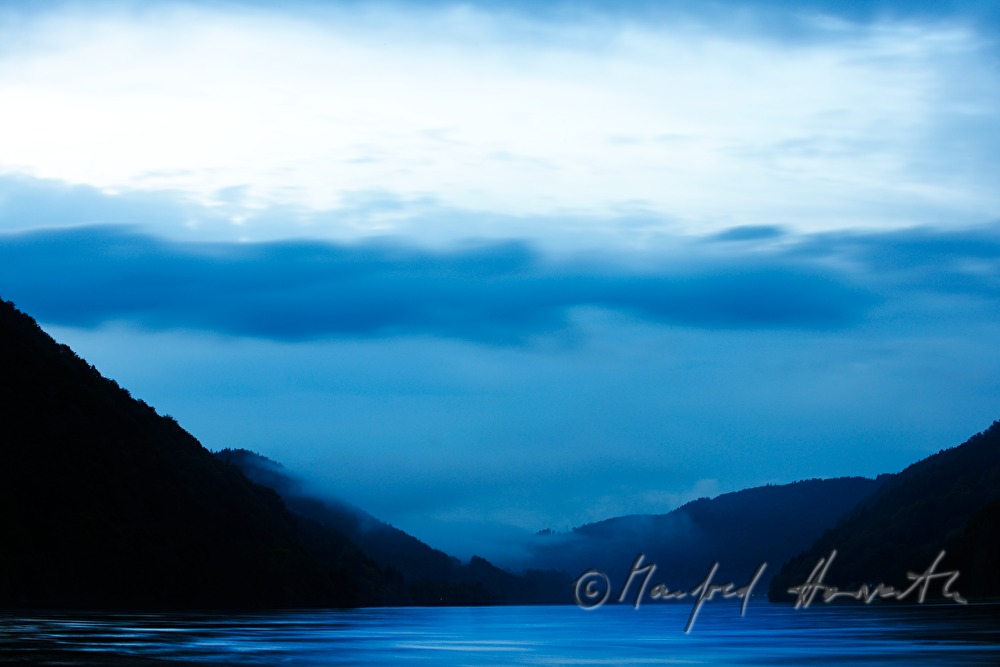 dark skies over the Danube