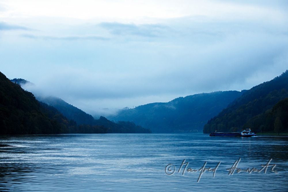 dark skies over the Danube