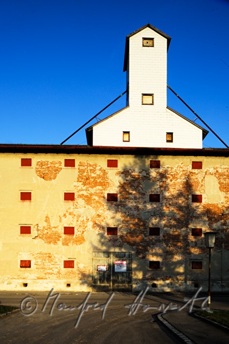 granary with a tower