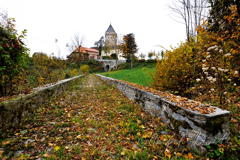 Castle Neuhaus on the Danube