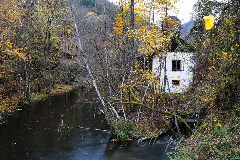 outbuilding of the former paper factory