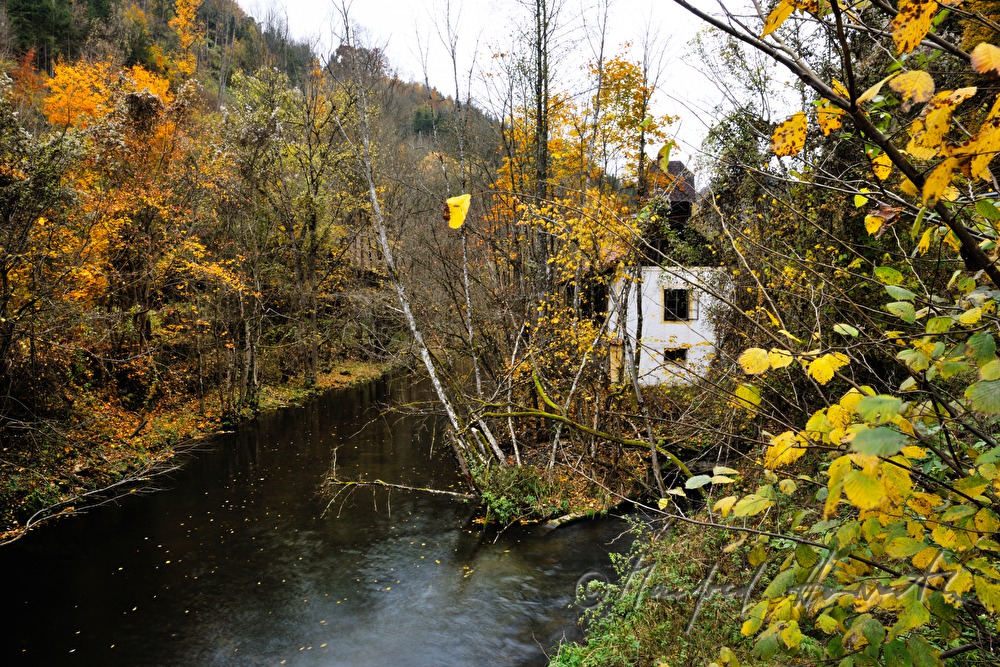outbuilding of the former paper factory