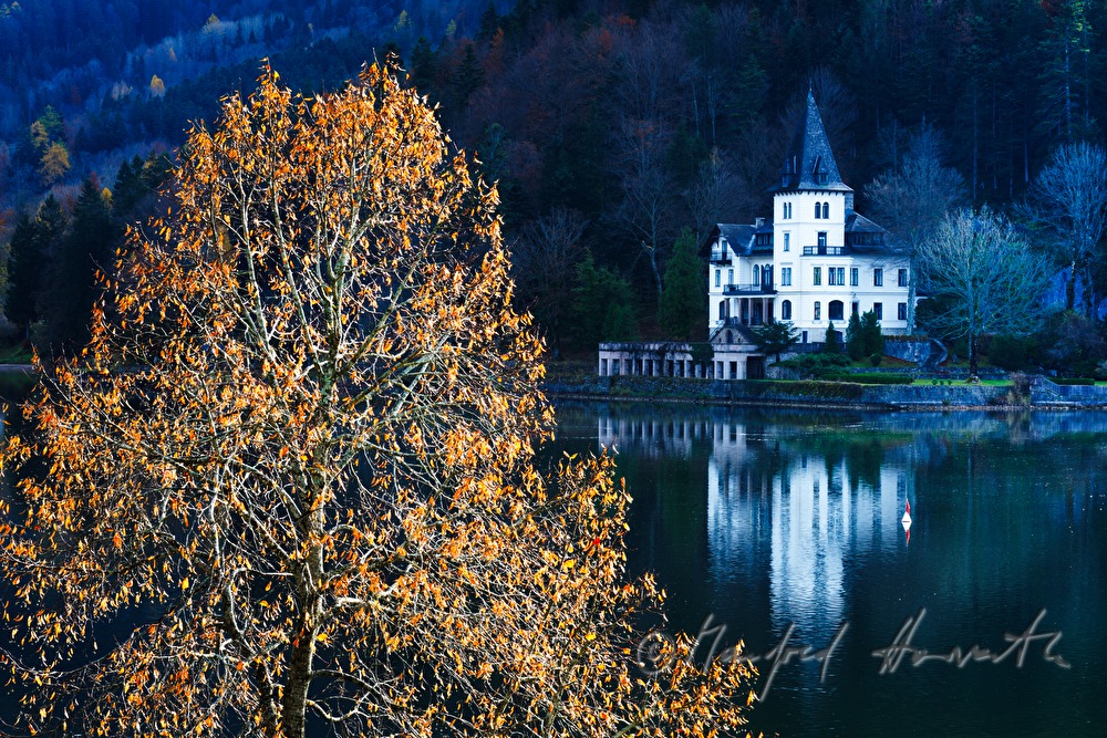 Villa Castiglione on the lakeshore