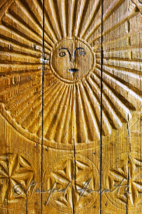 entrance door from the 19th century