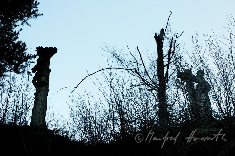 baroque calvary from the year 1677