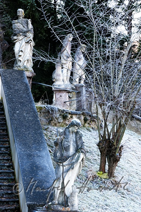 baroque calvary from the year 1677