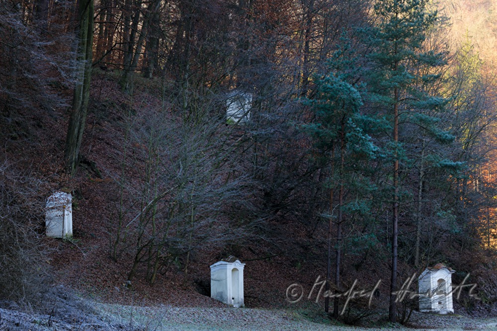 baroque calvary in Aggsbach Dorf