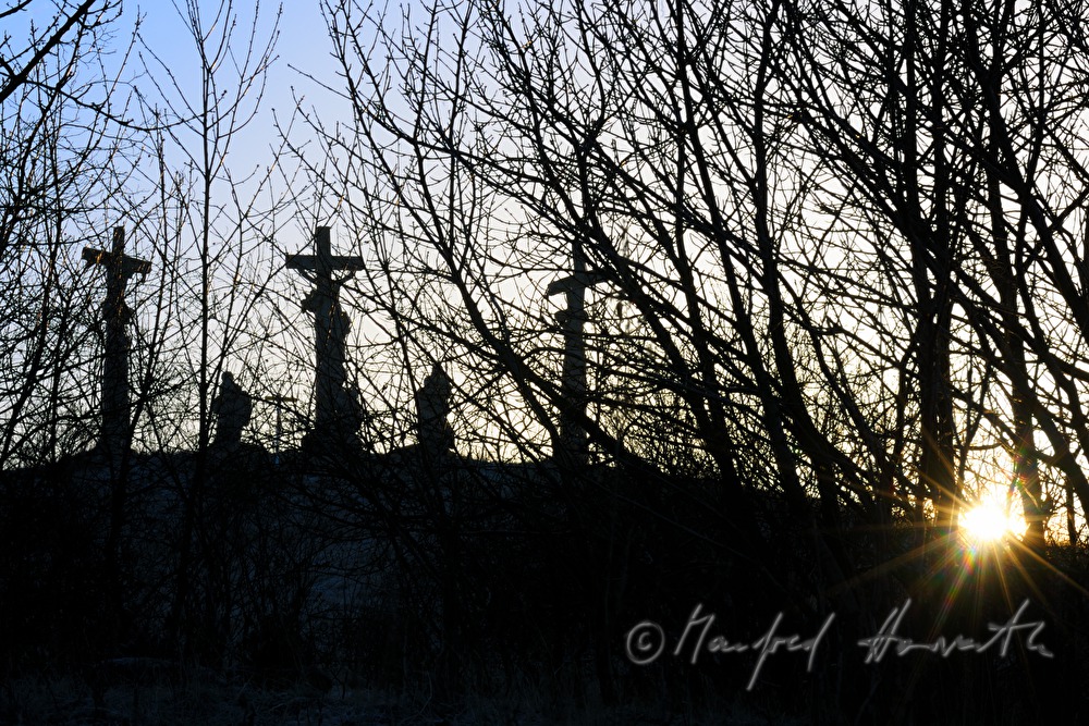 baroque calvary on the hill